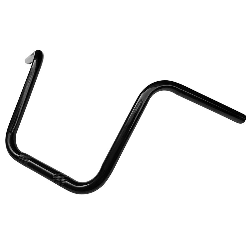 

Gloss Black and Chrome 8''/10"/12" Ape Hangers 7/8'' Mini Bike Handlebars for Coleman B200R CT200U MBX10 Mega MMB80 Trailmaster