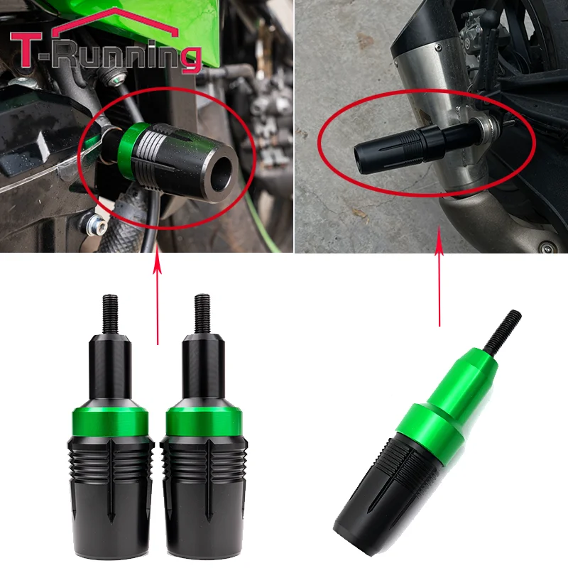 

Аксессуары для мотоциклов KAWASAKI Z900 Z 900, слайдер выхлопной рамы, ползунки, защита от падения, защита от падения