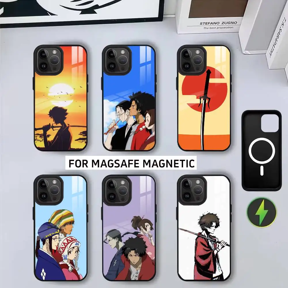

S-Samurais C-Champloo-SC-ES Phone Case For iPhone17,16,15,14,13,12,11 Plus,Pro Magnetic with Magsafe Wireless Charging