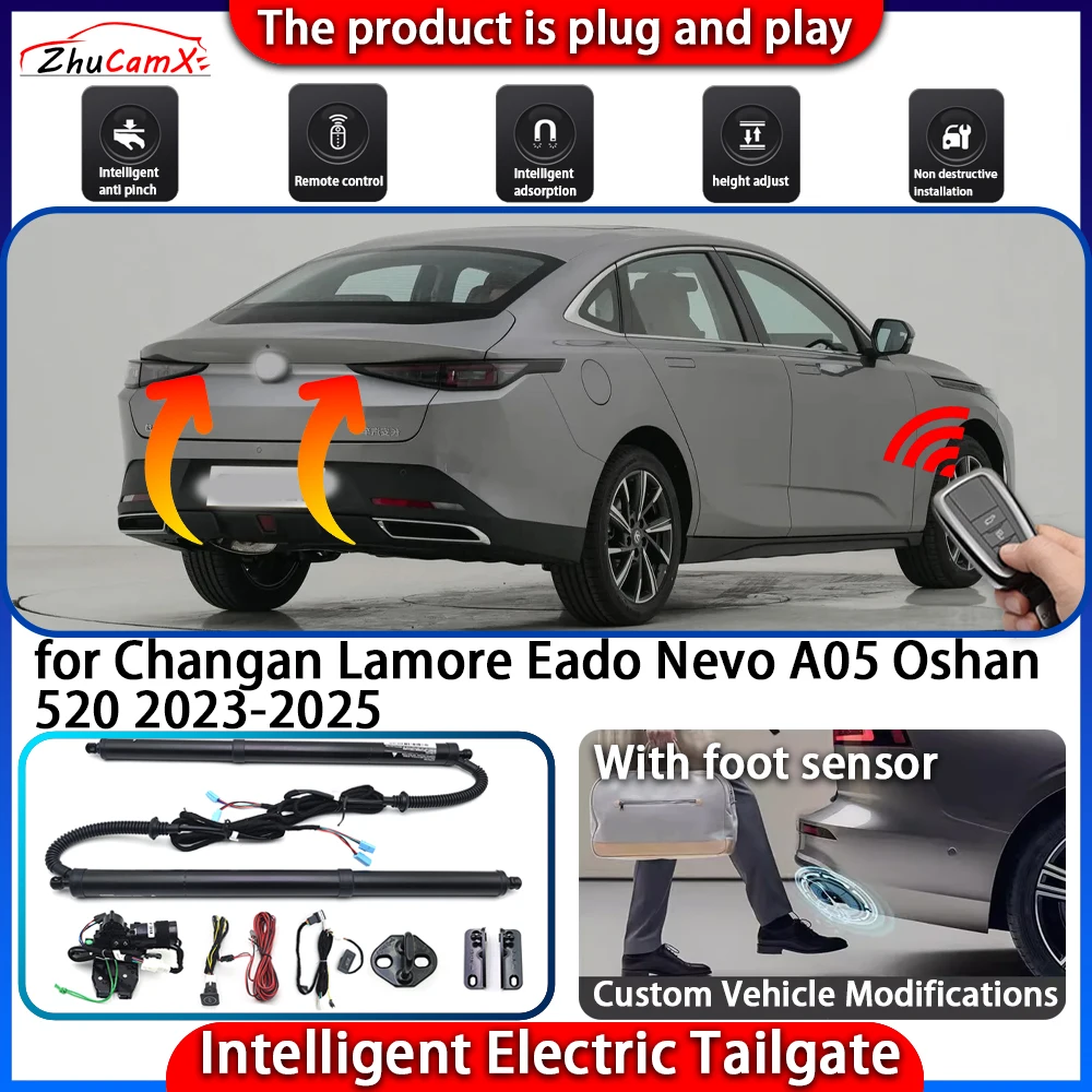 

ZhuCamX Smart Powered Tailgate System for Changan Lamore Eado Nevo A05 Oshan 520 2023-2025 Automatic Intelligent Control OEM Kit