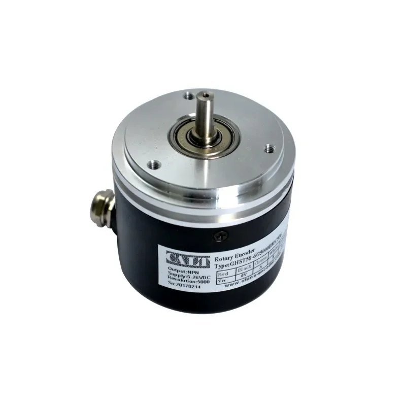 58mm 3000ppr Three Phase 5-26vdc Rotary Encoder  GHST58-06G3000BMC526