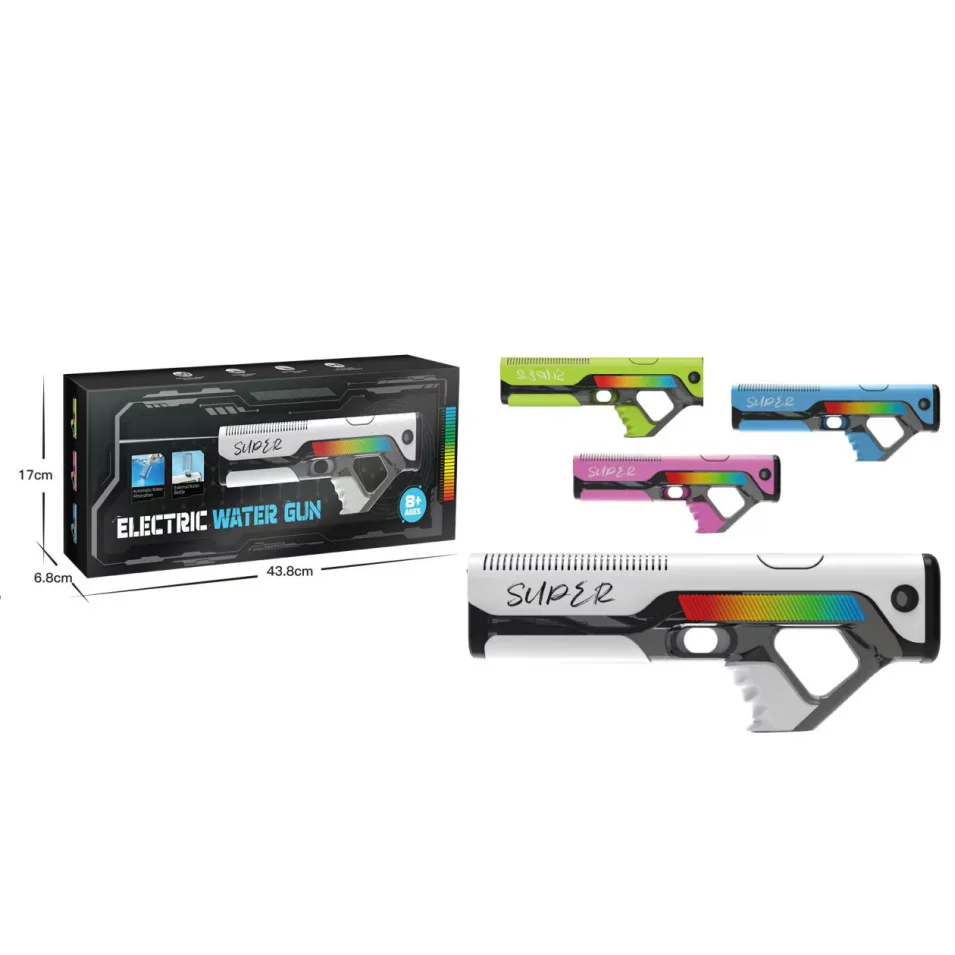 امتصاص الماء الكهربائي سعة كبيرة مسدس مياه الشاطئ الصيف في الهواء الطلق الإنترنت المشاهير مدفع المياه لعب الأطفال الكبار #6