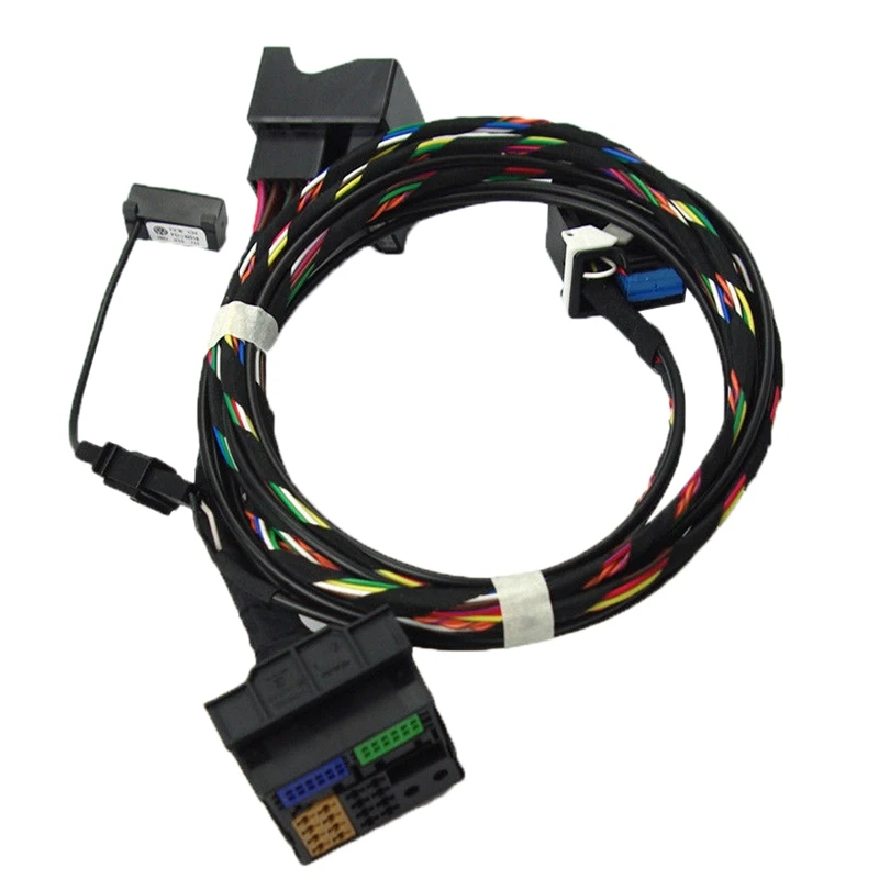 Car 9W2 Bluetooth Module Plug Play Wiring Harness Microphone For Golf MK6 Passat B6 Tiguan Jetta MK5 RCD510 1K8035730D