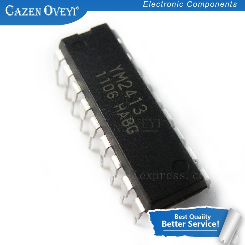 10pcs/lot YM2413 YM 2413 DIP-18 In Stock