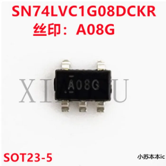 100% 오리지널 칩셋, SN74AHC1G08DBVR A083 A08 A08G SOT-23-5, 20-50 개, 신제품