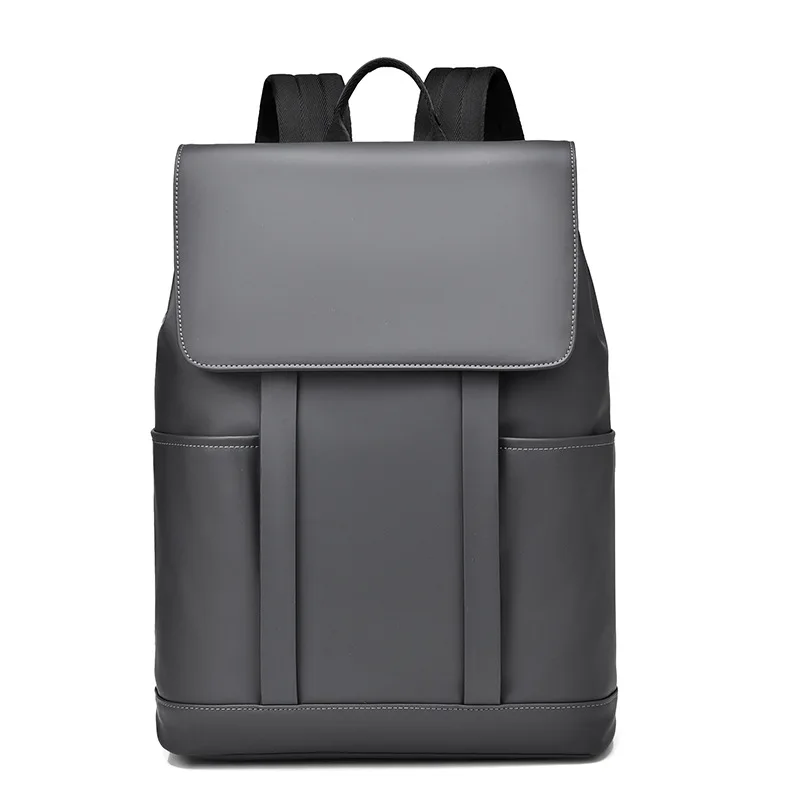 New high-end business backpack men's high-end sense large-capacity computer bag waterproof travel college student schoolbag