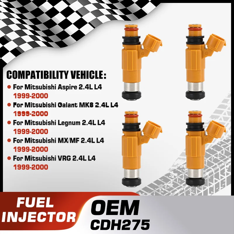 

Car Engine Fuel Injector Nozzle For Mitsubishi Aspire Mitsubishi Galant MK8 Mitsubishi Legnum Mitsubishi MX/MF Mitsubishi VRG