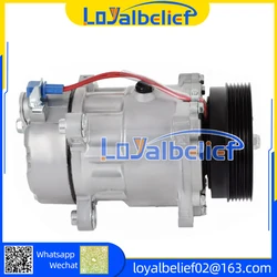 New AC Compressor SD7V16 for Volkswagen Golf 1994-1997 1998 Jetta 1993-1998 1H0820803D 1H0820803DX Air Conditioning System