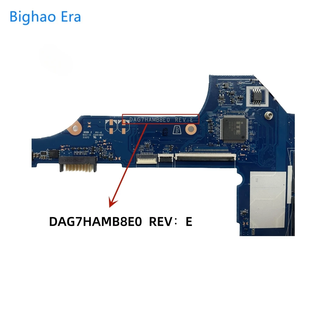 Imagem -02 - Motherboard Dag7hamb8e0 para hp Pavilhão 15z-eb 15-eb Laptop com R34300 R5-4500 R7-4700 Cpu M08867601 M08866-601 M08868-601