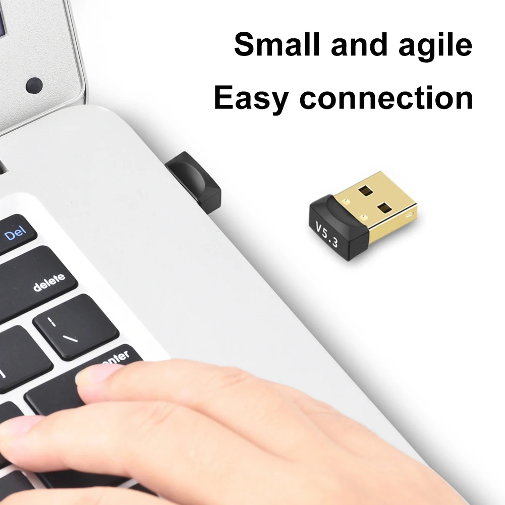 USB Bluetooth 5,3 5,1 Dongle Adapter Sender Empfänger Bluetooth Audio Dongle Wireless USB Adapter für Laptop Computer PC