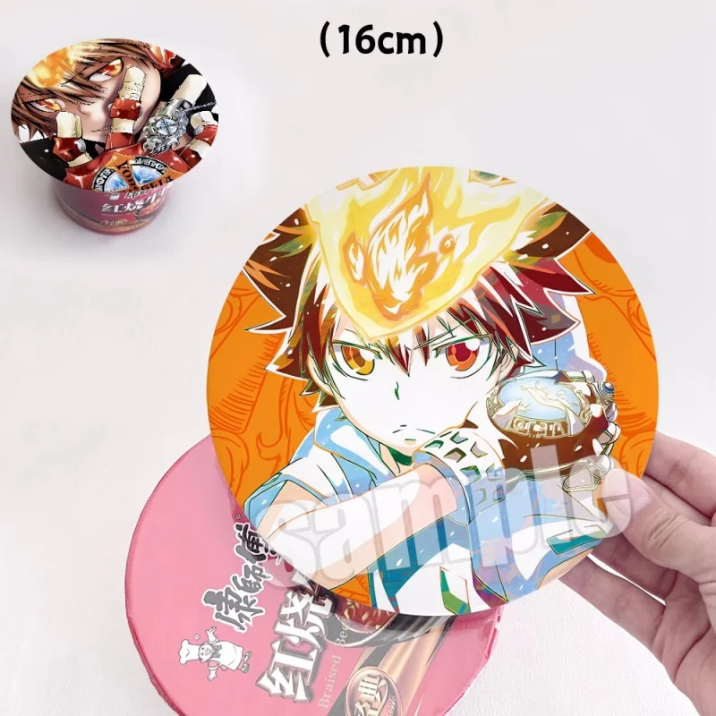 

HITMAN REBORN! Sawada Tsunayoshi Bedge Collect Backpack Badge 16cm Button Brooch Pin Souvenir Stand Figuras Cosplay Gift 7066