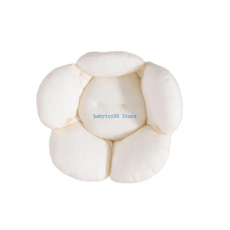 وسادة سفر للأطفال قابلة للتعديل Y4UD لحديثي الولادة والرضع بشكل بتلة فريد يضمن الراحة والسلامة في مقاعد السيارة #3