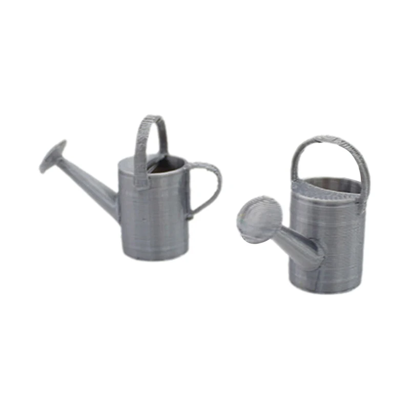 ของเล่นกาต้มน้ำรดน้ำต้นไม้ขนาดจิ๋ว 1/12; ของตกแต่งเฟอร์นิเจอร์บ้านตุ๊กตาสำหรับเด็ก ทำจากพลาสติก PLA