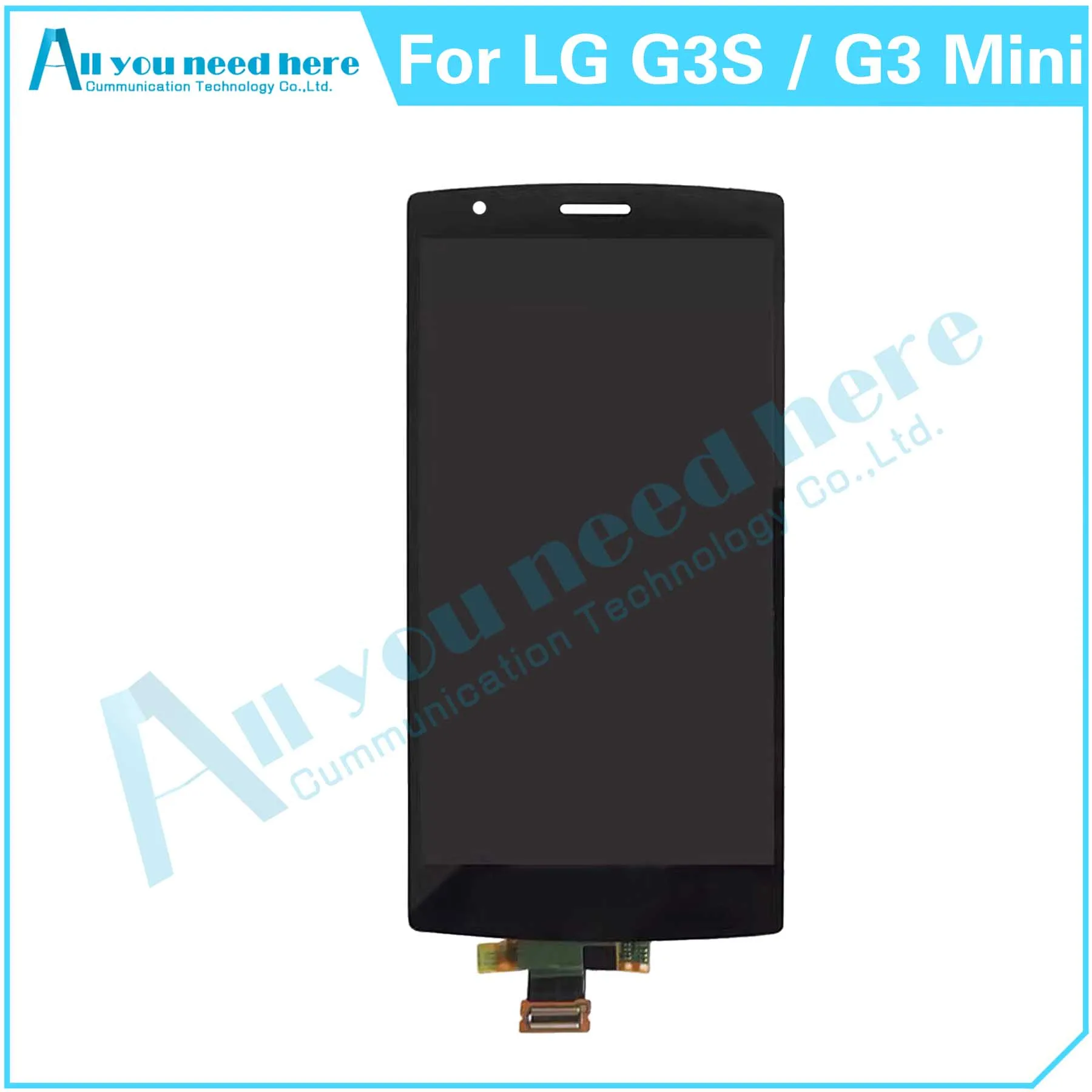 100% Test For LG G3S G3 Mini LCD Display Touch Screen Digitizer Assembly For G3 S G3Mini Repair Parts Replacement