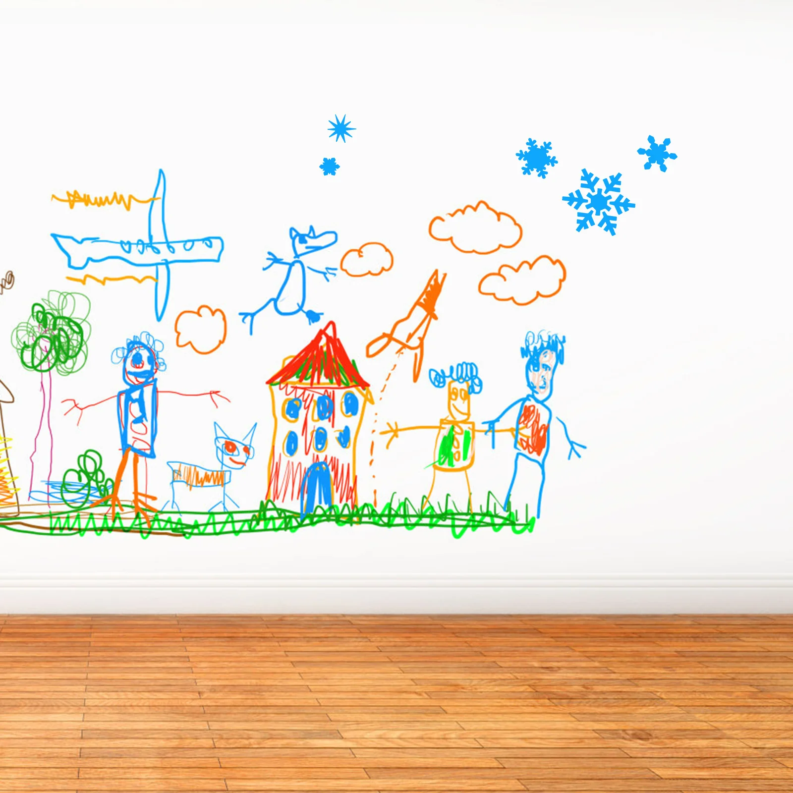 

6Pcs Drawing Templates Snowflake Stencils Reusable Safe Washable Christmas DIY Painting Templates Scrapbooking Supplies