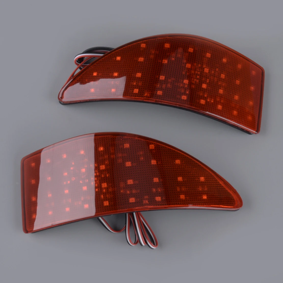 

LX1184100 1 пара красных линз светодиодной лампы заднего бампера отражатель 8191053021 8192053021 подходит для Lexus IS250 IS350 2006-2012 2013