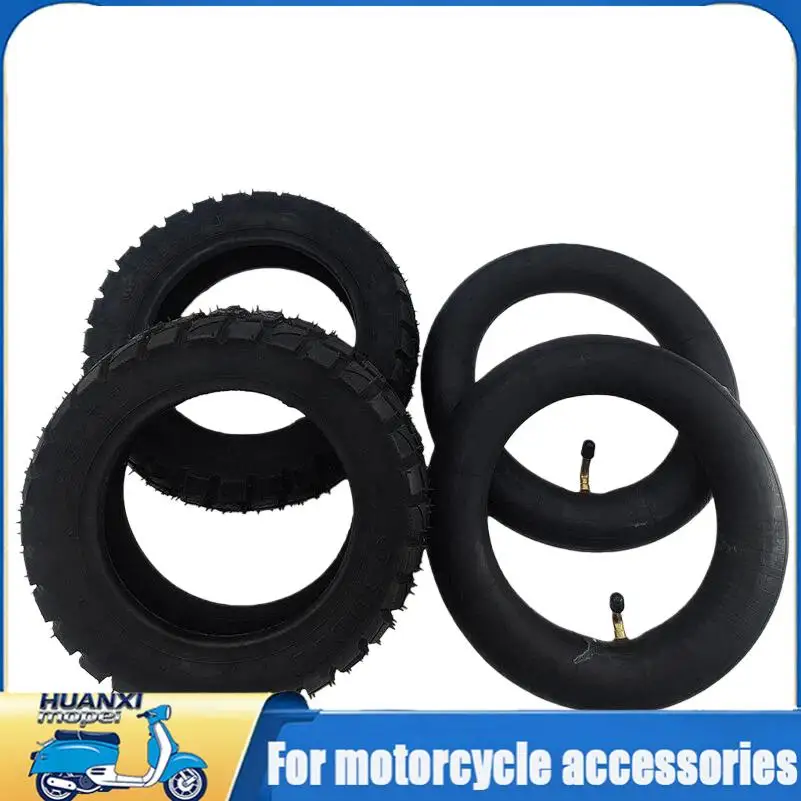 For Speedual Grace 10 Zero 10X Kugoo M4 Pro Tire 10x3 Inch Off-Road Inner Outer Tire 255x80 Tire Electric Scooter 80/65-6 supermoto wheels