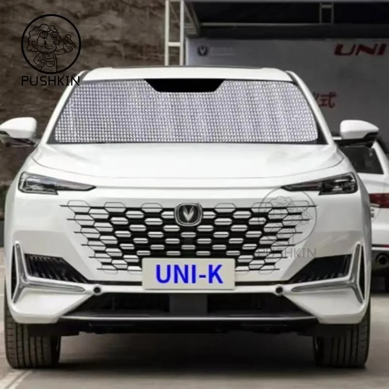 For Changan Unik Uni-k 2021-2023 Sunshades UV Protection Curtain Sun Shade Film Visor Front Windshield Protector Car Accessories