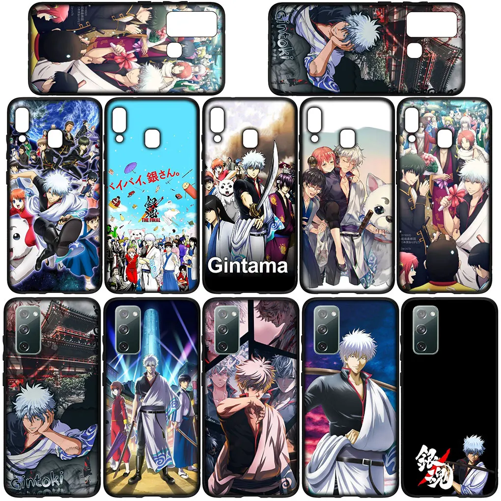 Gintama ostateczna miękka obudowa telefonu do Samsung Galaxy A32 A20 A22 A30 A31 A10 A50 A51 A52 A53 A72 A33 A73 przypadku