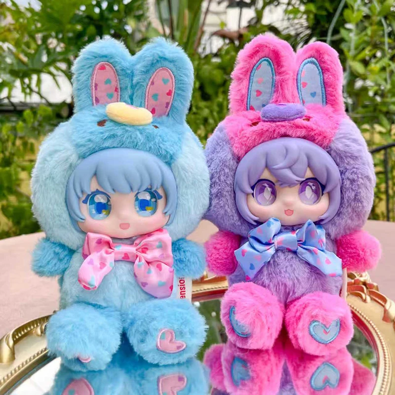 

Подлинная Xivo Mochii, красочная серия «Милый кролик», милая модная слепая коробка, игрушка, орнамент, мультяшное украшение, рождественский подарок-сюрприз