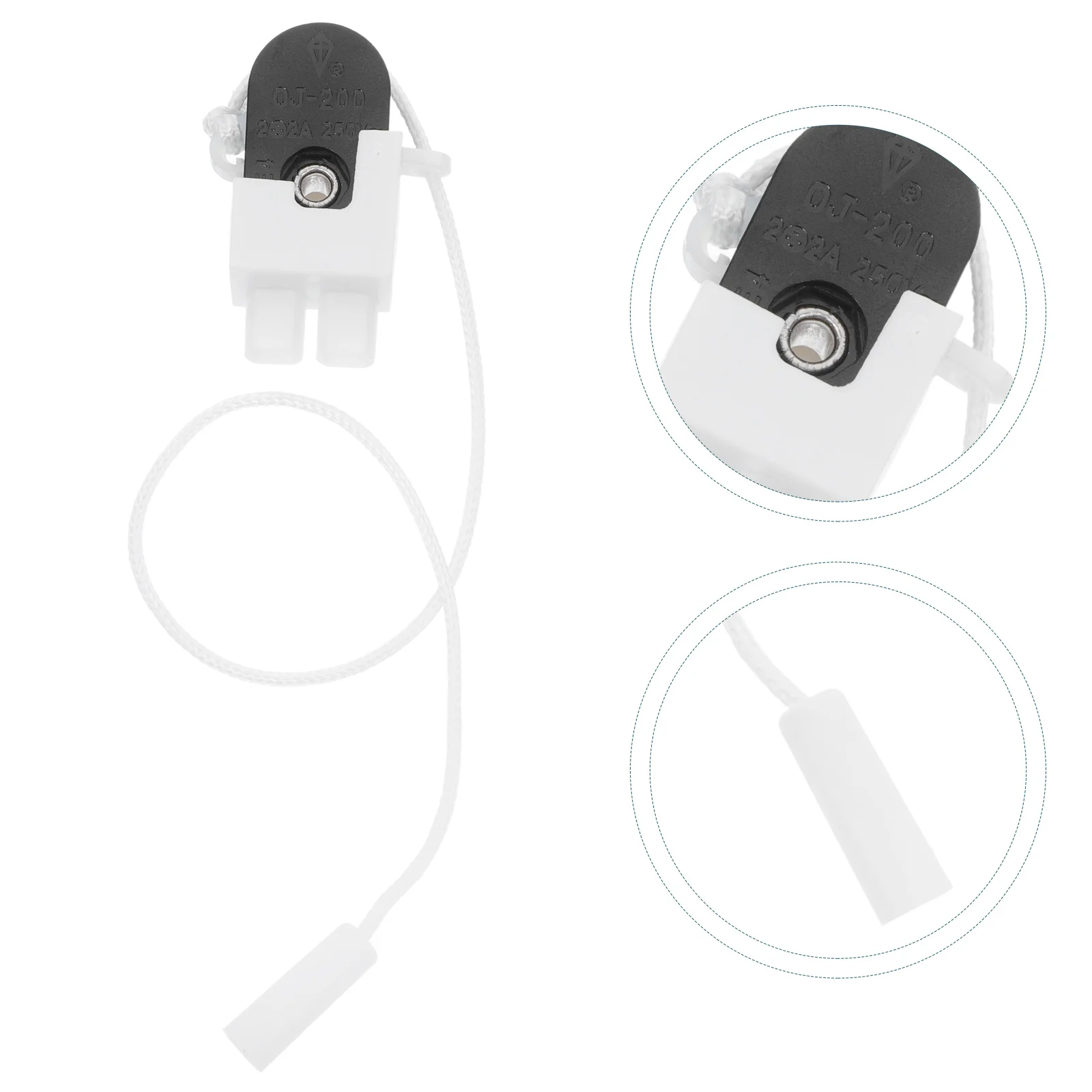 

1 set Pull Switch Lamp Cord Extender Ceiling Light Chain Durable Strong Design Easy Install Bathroom Bedroom Hanging Light Cord