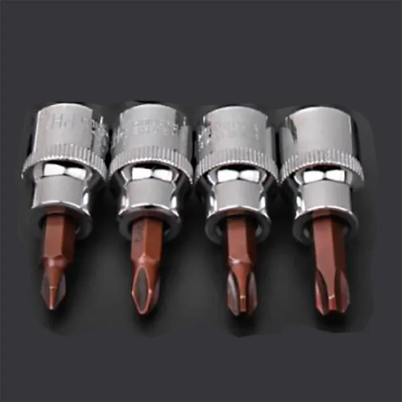 

5pcs 1/4 Inch Drive Torx Metric Bit Socket Set T15 T20 T25 T30 T40