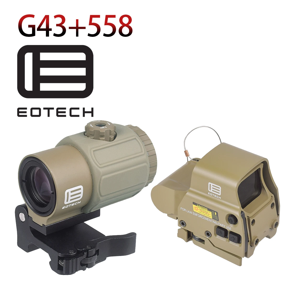 EOTECH G43 G33 G45 3X 5X Vergrotingsscoop EOTECH 558 Holografische Collimator Red Dot Sight 20mm Rail Jacht Airsoft Optiek Scope