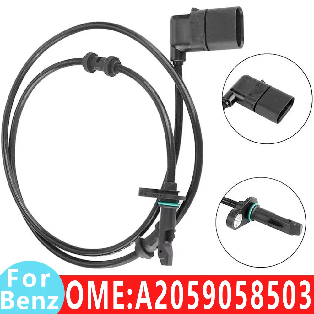 A2059058103 A2059058003 ABS wheel speed sensor W205 C180 C200 C220 C250 C300 C350 C260 speedline For Mercedes Benz Automobiles