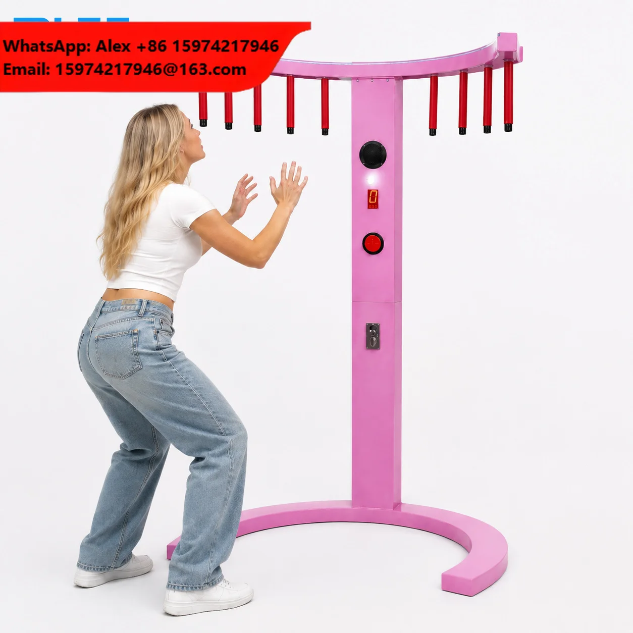 Fast Reaction Indoor Amusement Park Equipment Catching Stick Game Eye Fast Chips Quick Hands Reaction Challenge Catch Stick Game
