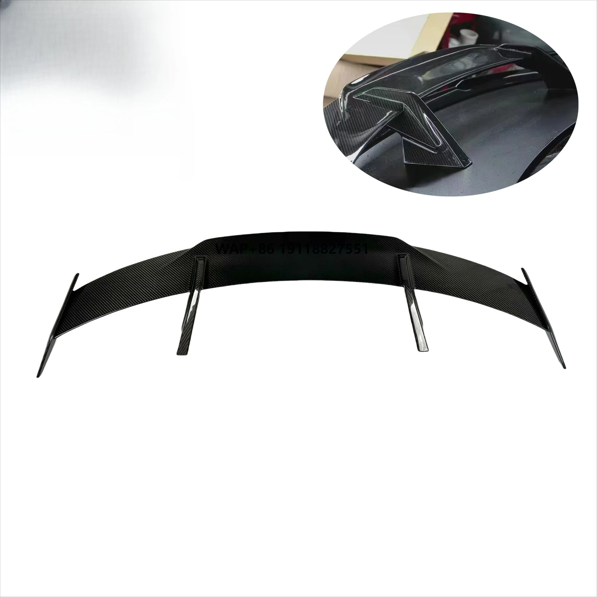 

MP Style Dry Carbon Fiber Spoiler for G80 G82 M3 M4 Rear Trunk Wing Spoiler Lip