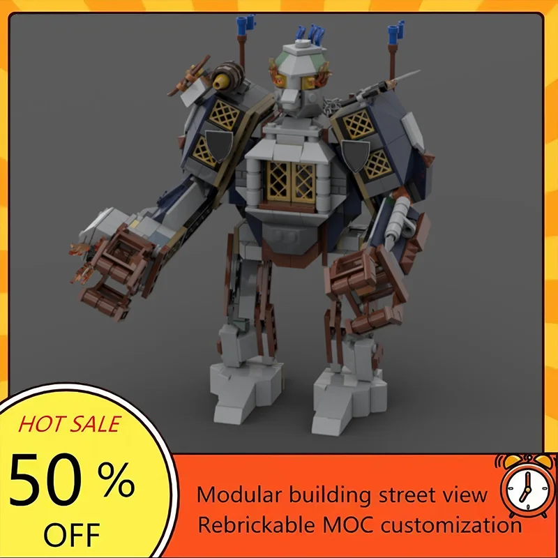 

520PCS Popular Space War Movie Model MOC Building Bricks Castle Mech Modular Technology Gifts Holiday Assemble Children Toy Suit