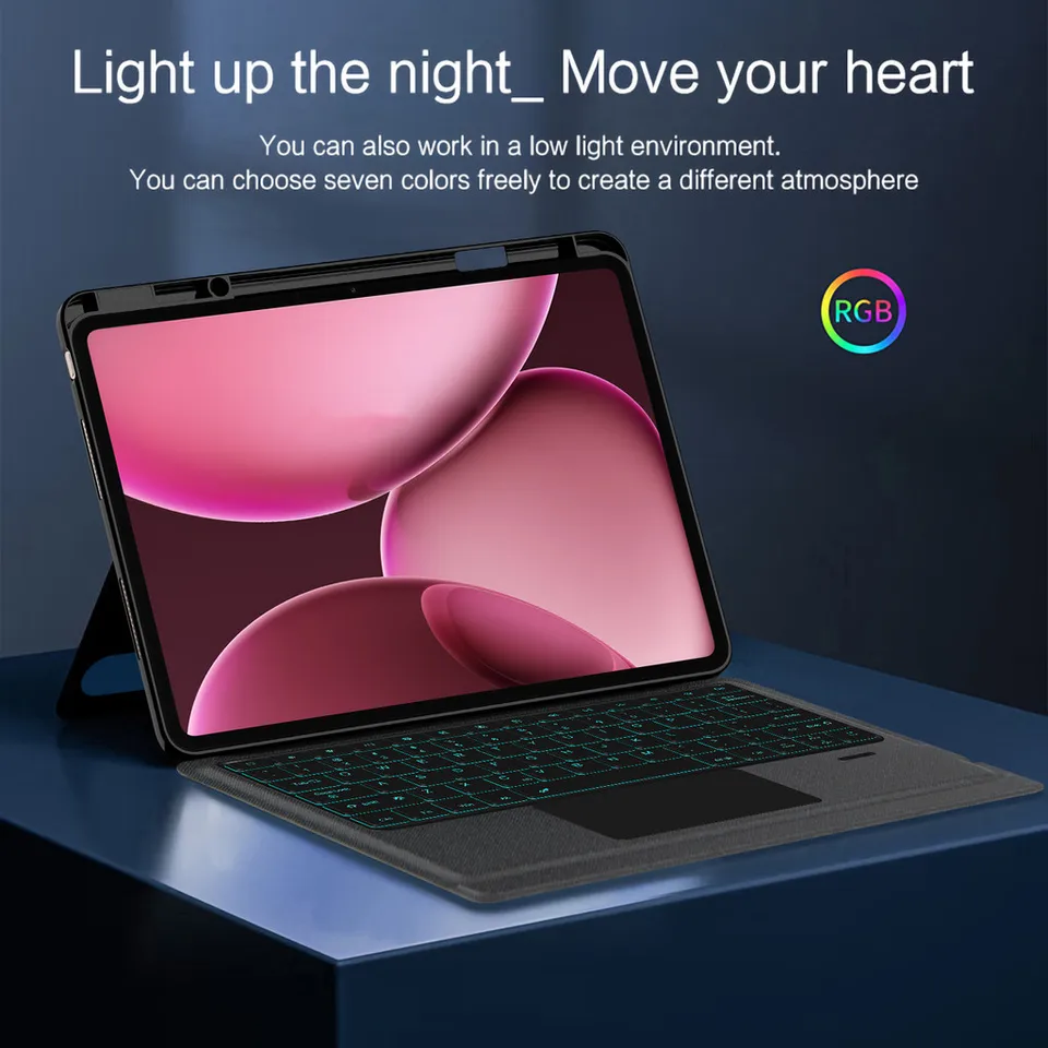 Touchpad Keyboard for OPPO Pad 4 Pro 13.2 Inch 2025 LED Backlight