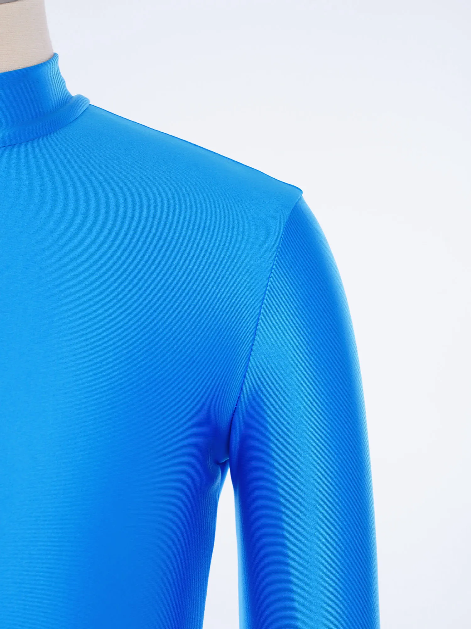 بدلة رقص باليه للأطفال البنات رومبير جمباز بأكمام طويلة وسحاب خلفي بدلة ممارسة مريحة