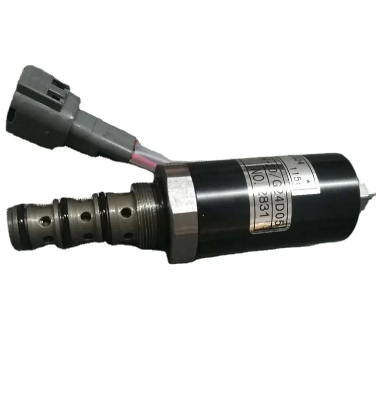 

Rotary solenoid valve KWE5K-20/G24D05 for Kato HD820 excavator