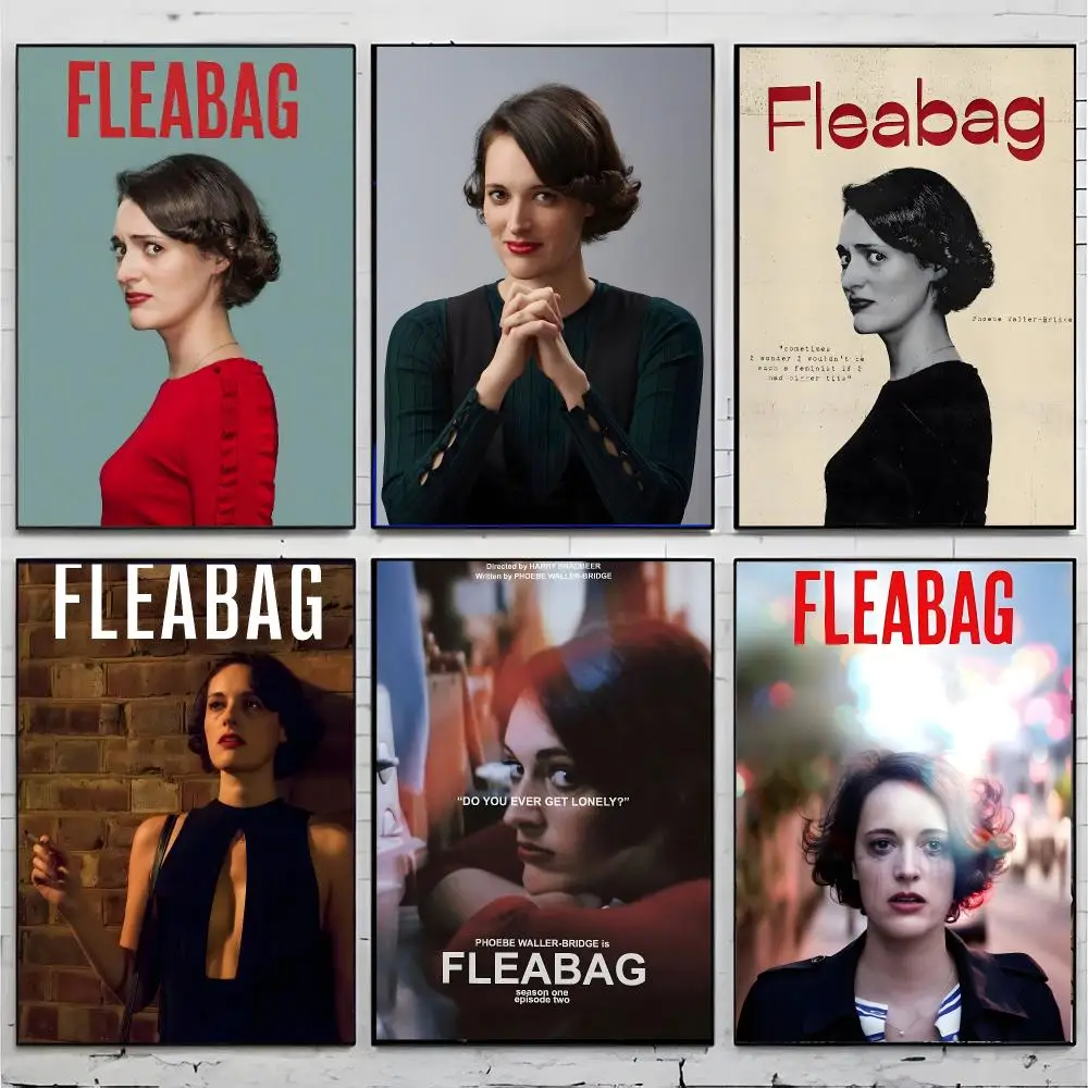 Dark British Comedy Fleabag Poster Premium Decor Art & Gift for Household Lounge Home Ornaments