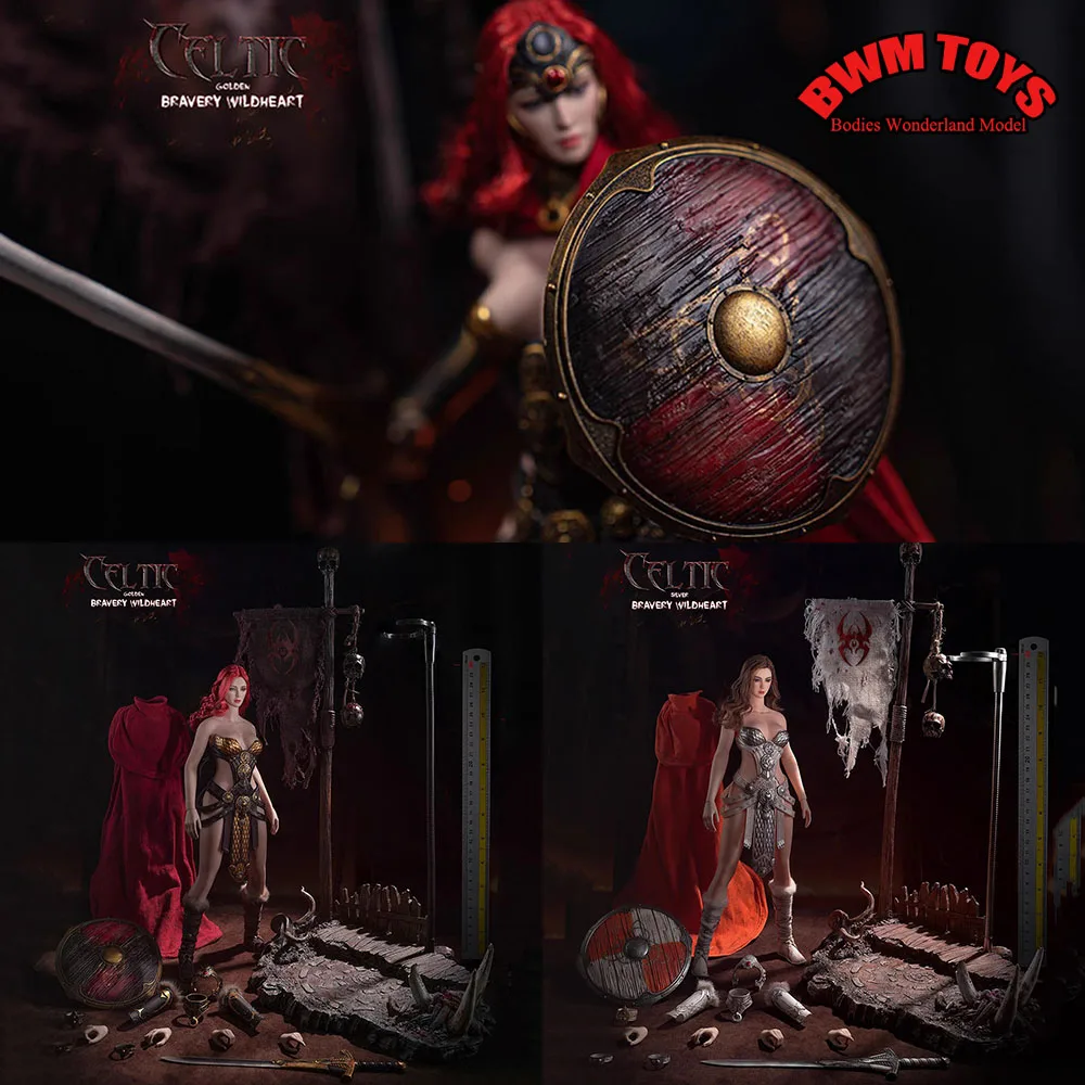 

Free Shipping Original TBLeague PL2023-208 1/6 Celtic Bravery Wildheart 12" Female Warrior Action Figure Full Set for Hobby