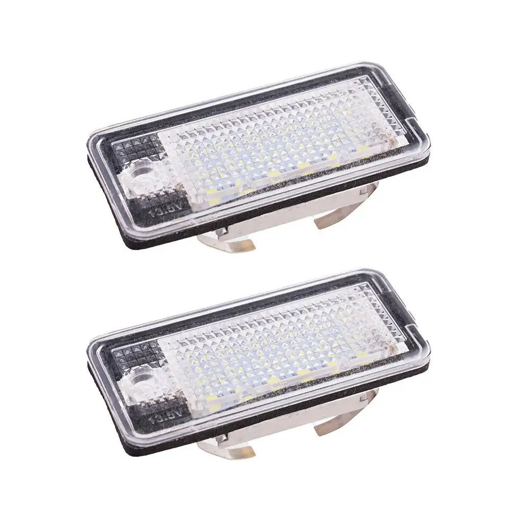 

2Pcs LED License Number Plate Light Lamp for Audi A3 S3 Multiple Models Auto license plate light LED Bulbs