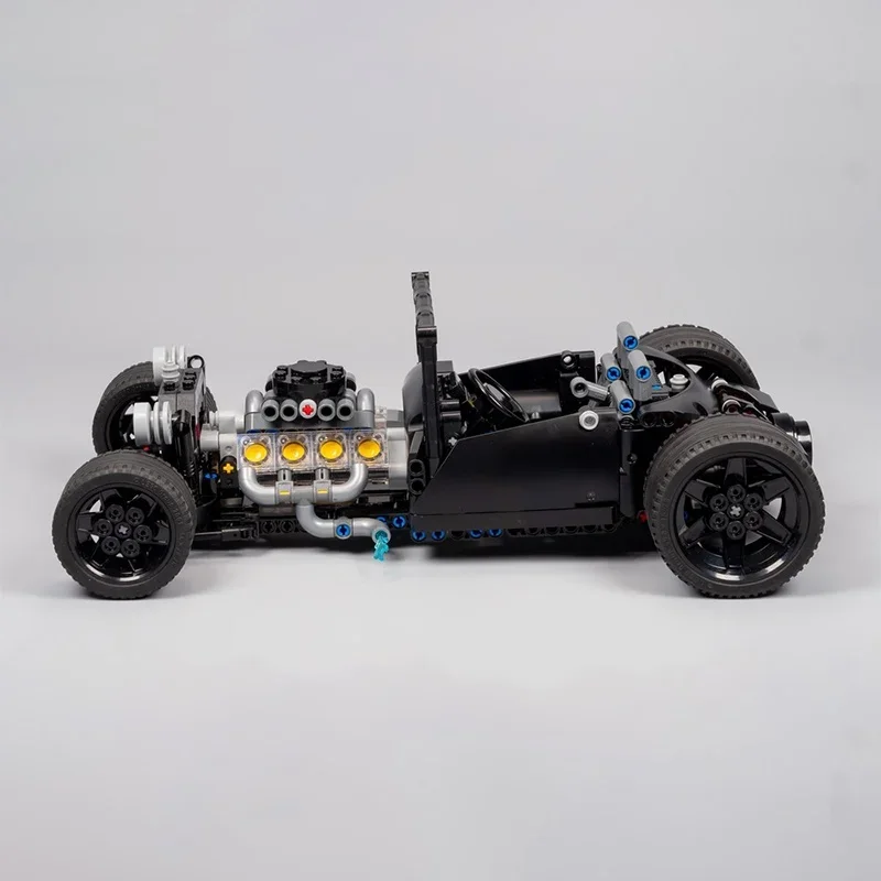 842-teiliges MOC Modell B Bucket Hot Rod Technik-Bausteine Kreatives Lernspielzeug Weihnachtsgeschenke Kindergeburtstag