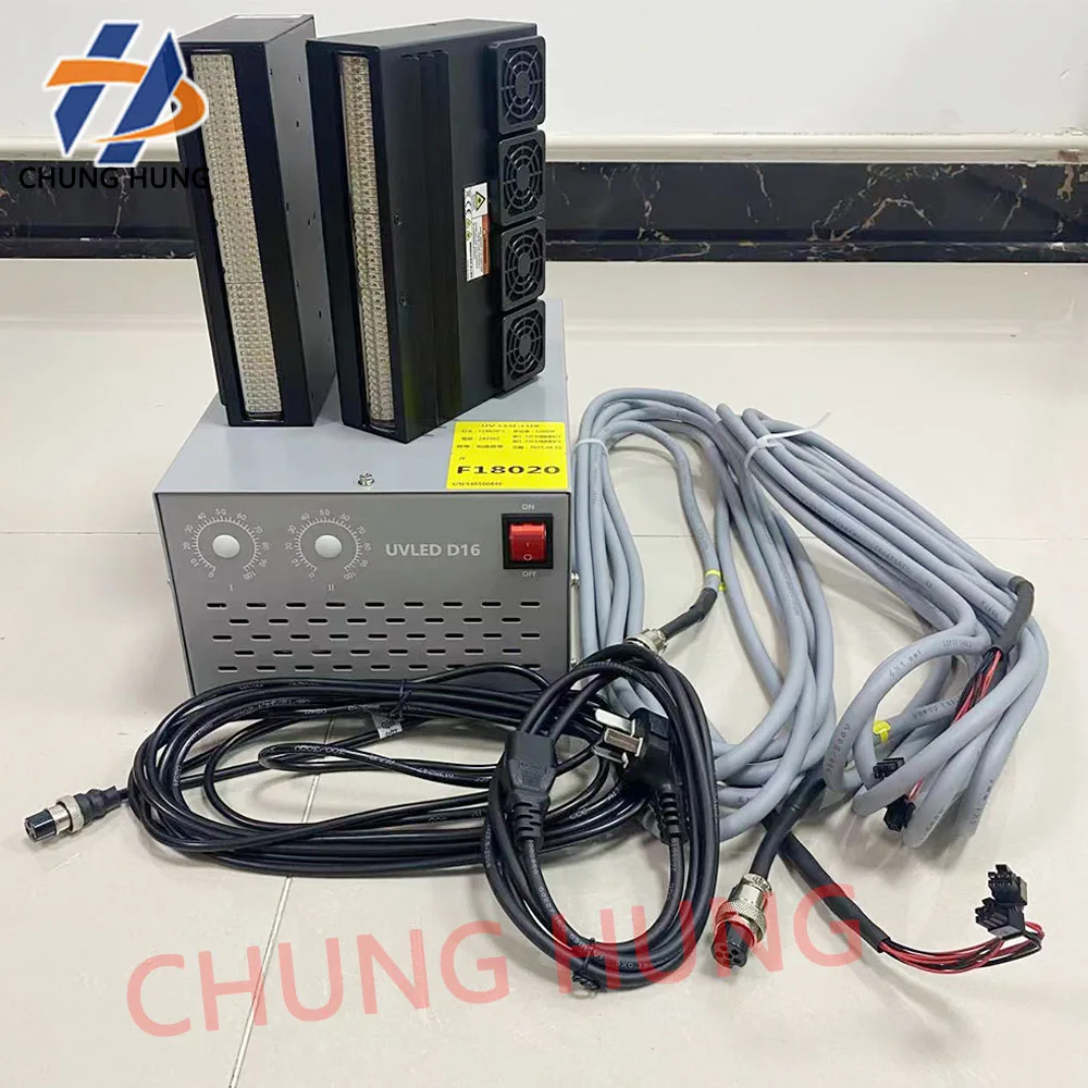 Air cooling System UV LED Lamp UV Ink Curing light 180mm*20mm area for Drip glue/drip plastic PVC figurine Resin curing 395nm