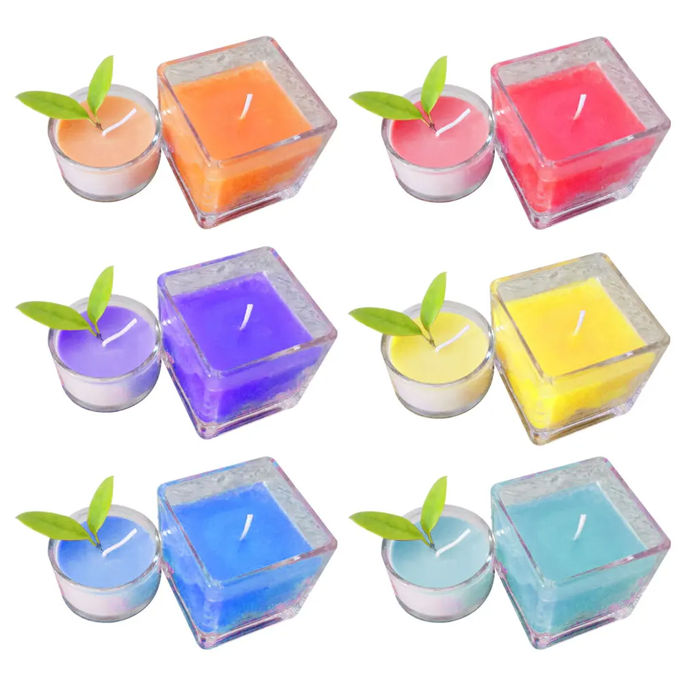 

24 Pack 2G Flakes Dye For Soy Wax Paraffin Diy Making Dye Chips Vibrant Color Supplies Kit Wax Melts Dyes Candles