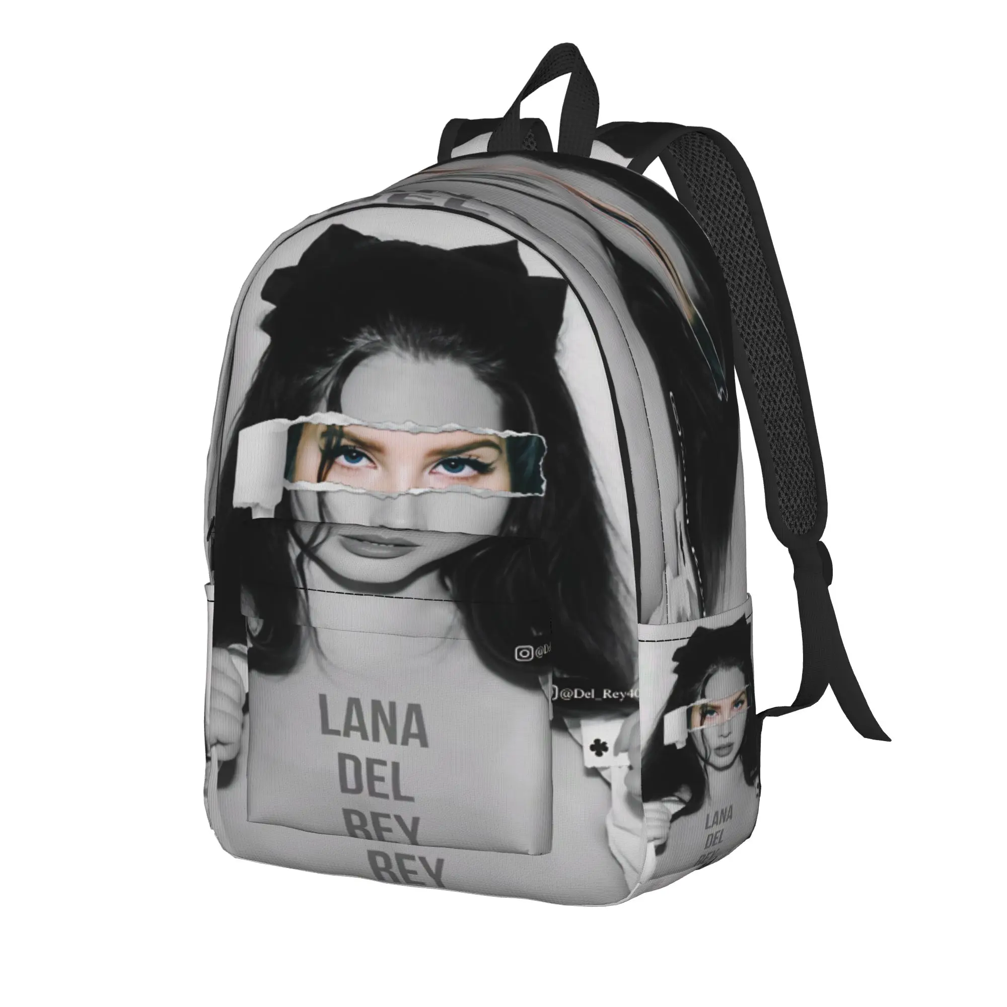 Lana Del Rey Singer Lizzy Grant  Backpack  University Backpacks Men Pretty School Bags Design Large Rucksack