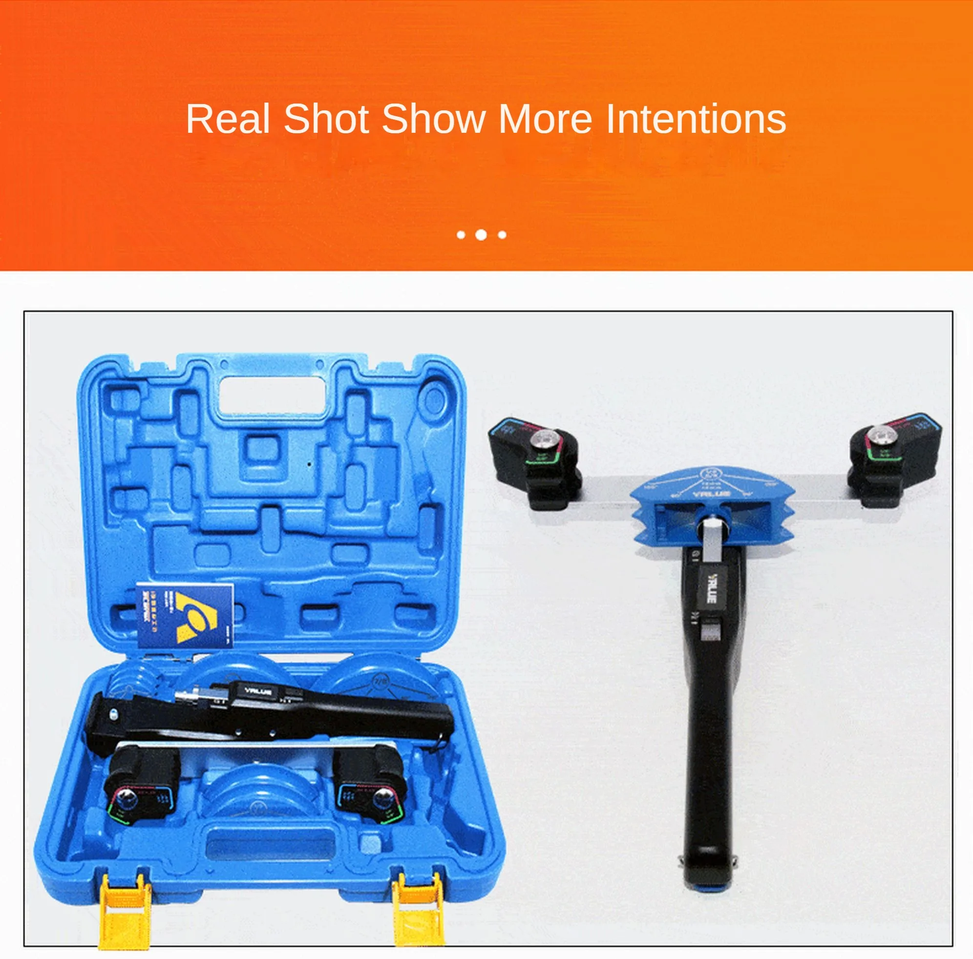 جهاز ثني الأنبوب العالمي VBT-CB1، 7 مقاسات في أداة واحدة، مثالي للإصلاح والتركيب #5