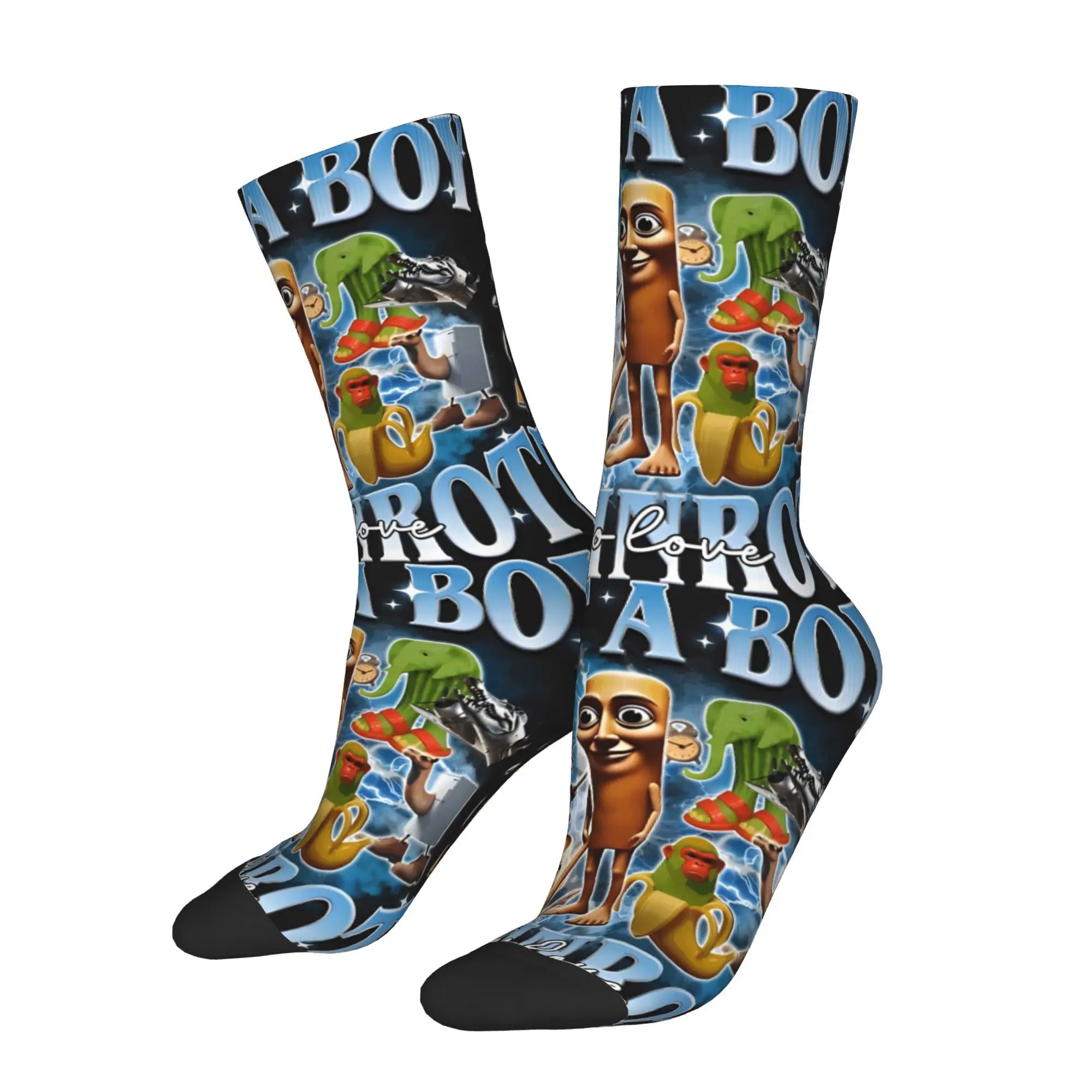 

Italian Brainrot Kawaii Socks Cartoon Pattern Socks