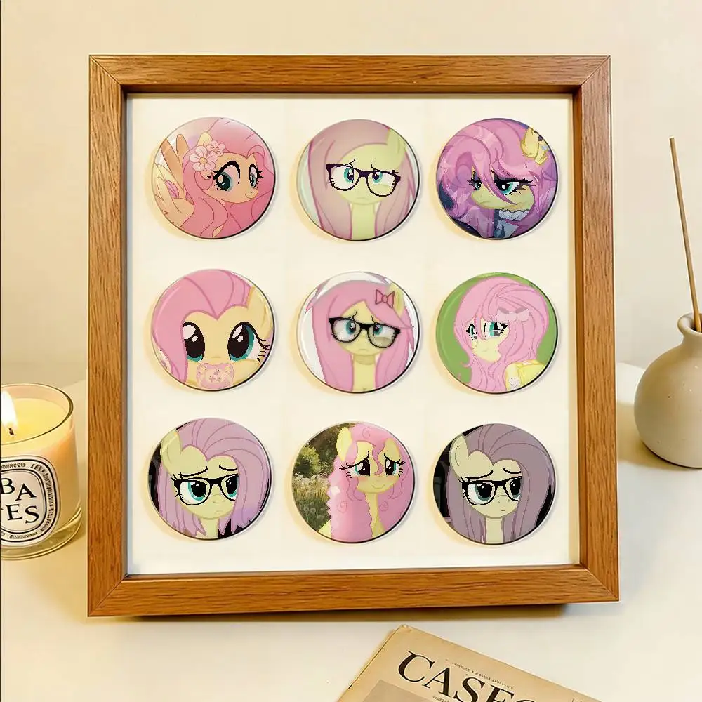 Beautiful F-Fluttershy Badge Pins For Friend, Backpack, Clothing, Collectible Accessories, Jewelry Gift