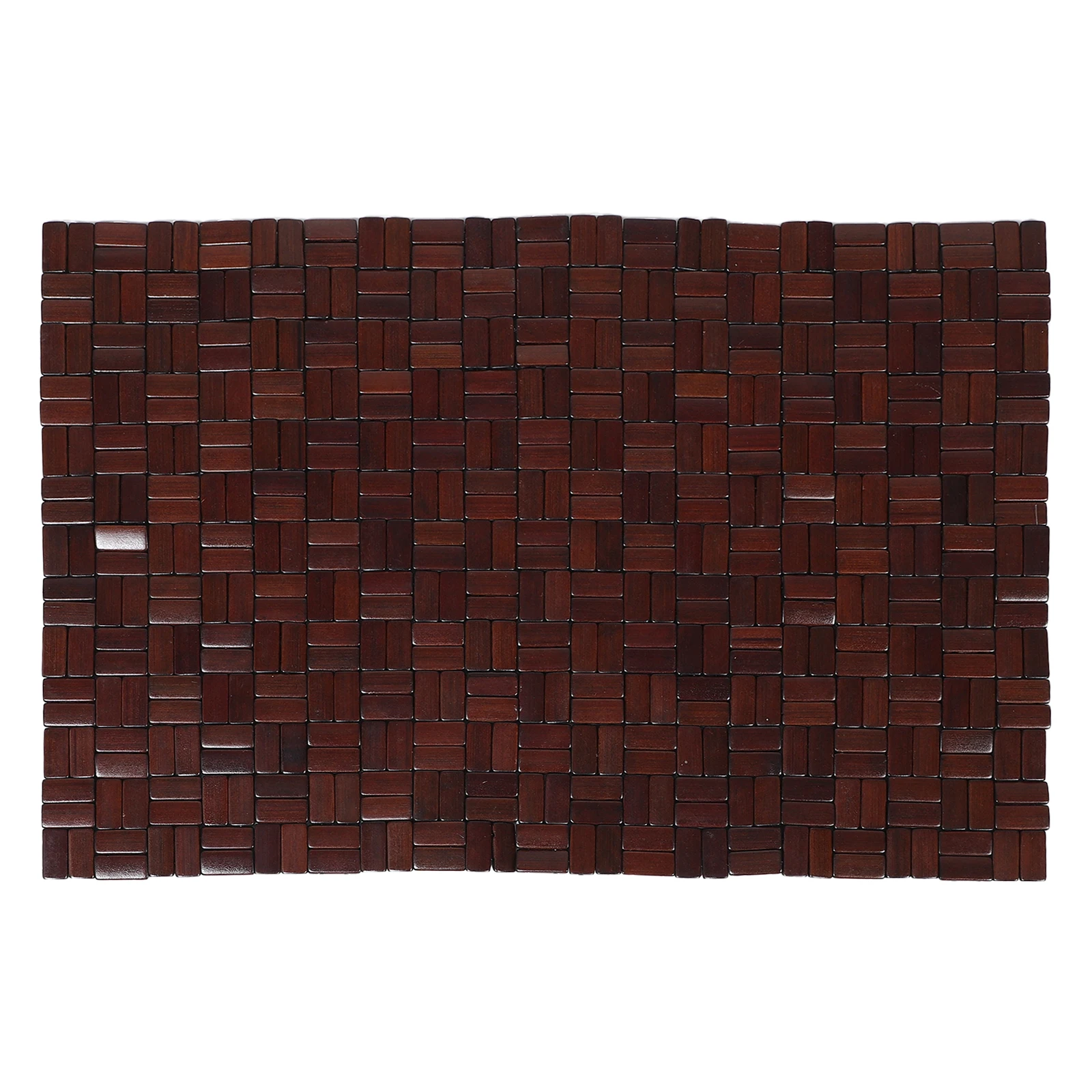 

Bamboo Floor Mat Non-slip Bath Mats Bathroom Accessories Toilet Shower Mat Sauna Decor Foldable Bamboo Bathmat Durable