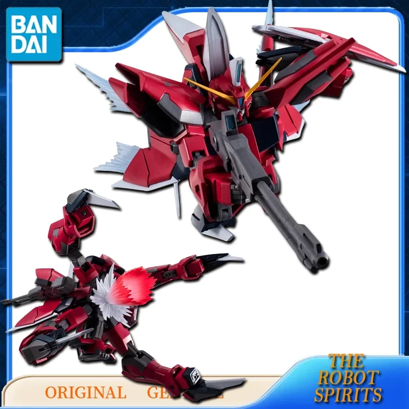 Bandai-Genuine Figuras de Ação Anime para Crianças, Modelo de Montagem Ornamentos, Brinquedos Originais, Genuine THE ROBOT SPIRD, GAT-X303 Presente