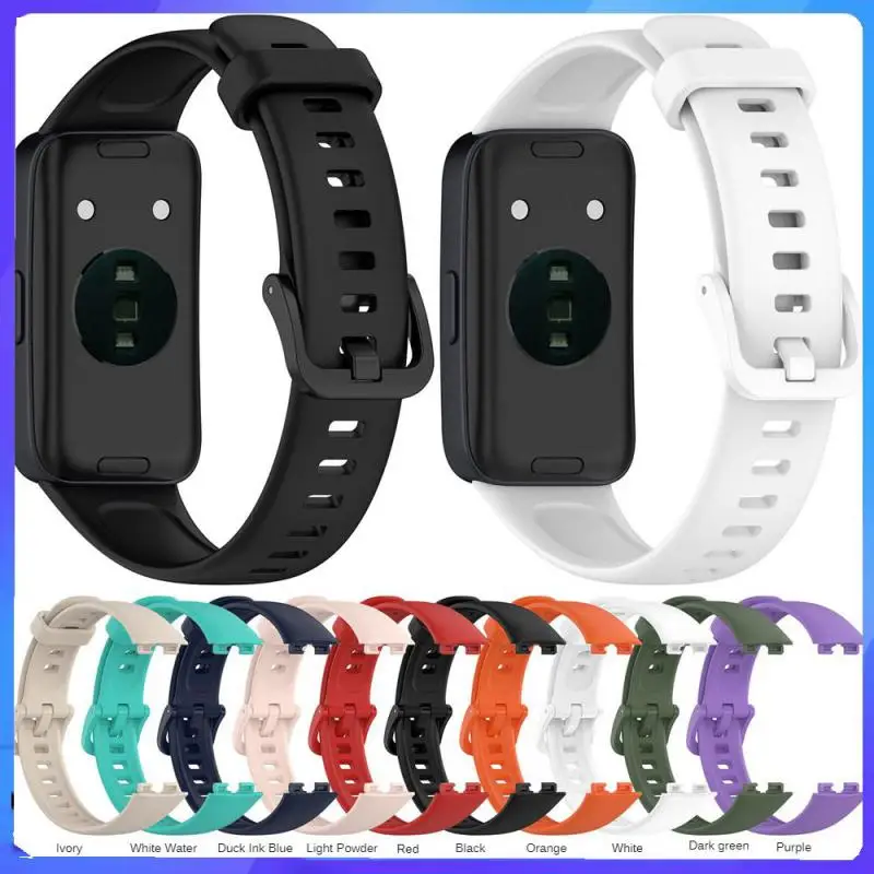 Silicone Watch Bands Quick Release Wristband For Women Men Soft Silicone Replacement Sport Watch Strap For HUAWEI Band 8