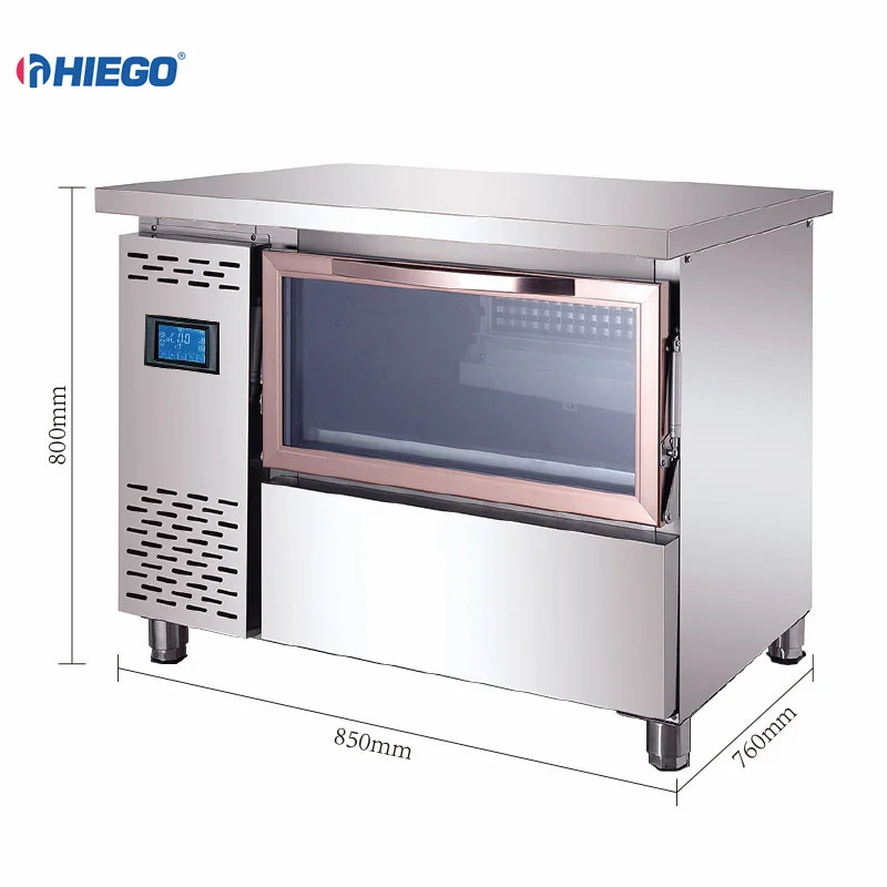 80KG/24H Used Commercial Automatic Electric Cube Ice Block Making Machine for Sale Online Shop