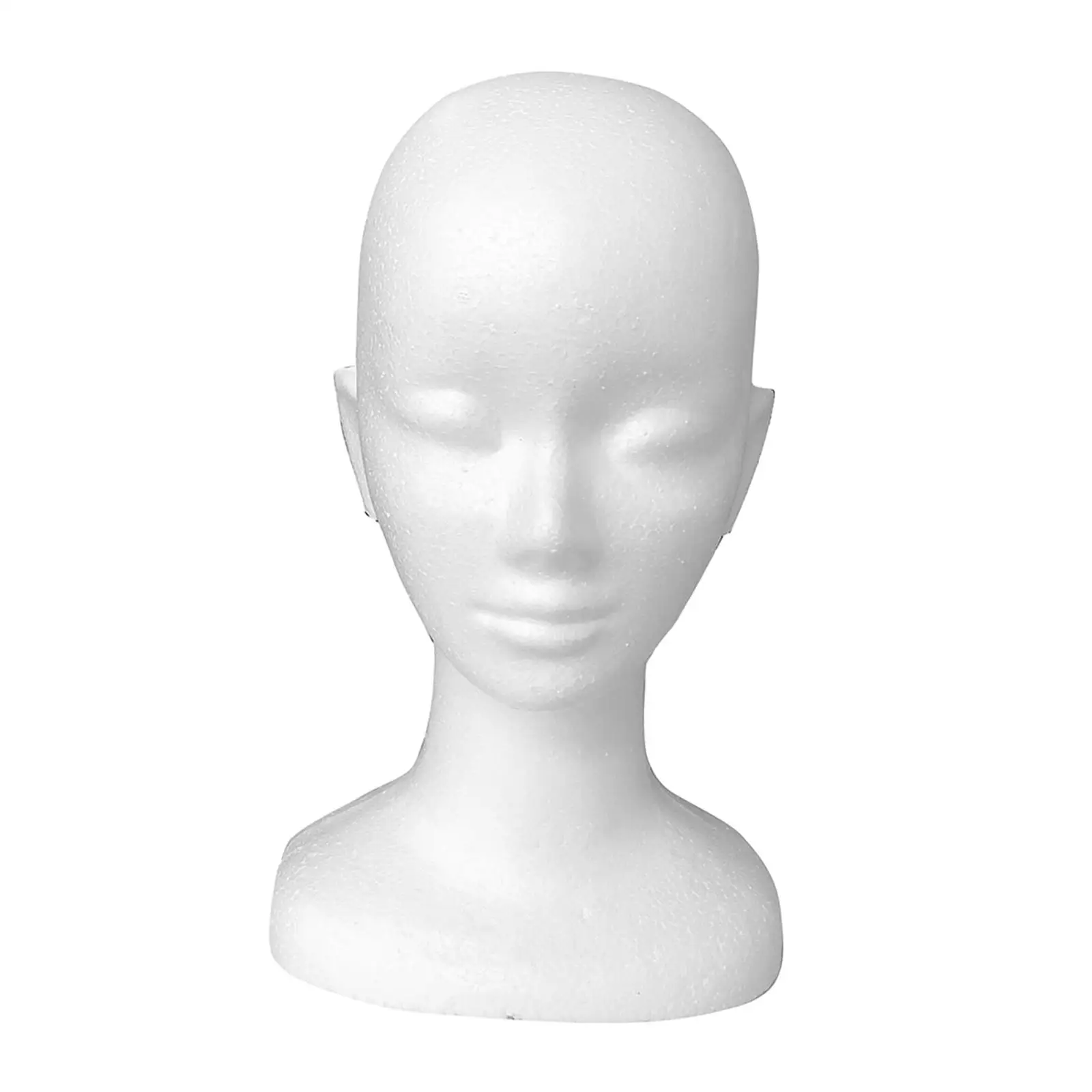 Mannequin Head Stand Model Scarf Jewelry Display Manikin Head Display Wig for Headphone Styling Sunglasses Barbershop