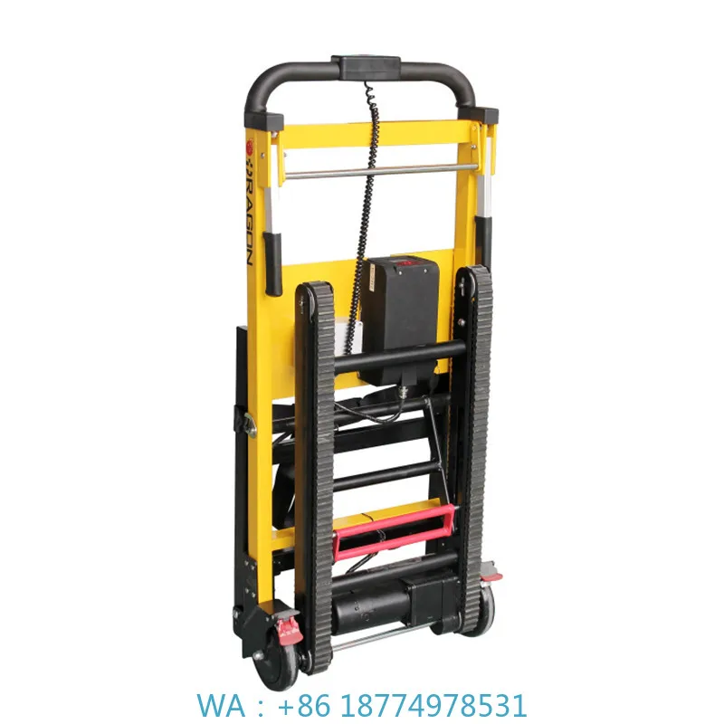 

Climbing Hand Truck Trolley OEM Convenient and Safe Electric Four-Wheel Aluminium Platform Stair